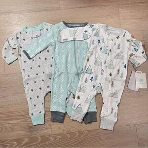 Cloud Island Kids One Piece Footless Pajamas Unisex 0-3M